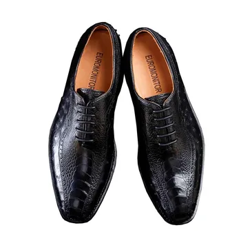 ourui nova nesreča usnje poslovnih moških formalno čevlji Moški obleko čevlje nesreča noge kože čipke-up nesreča Usnjeni čevlji moški čevlji