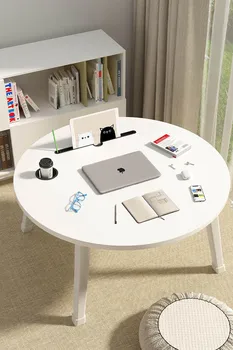 Majhno mizo na posteljo enostavnih namiznih domu okno študent študija desk zvezek za gospodinjstvo zložljiva spalnica računalniški mizi