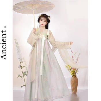 Jeseni Kitajski Slog Tradicionalnih Klasičnih Hanfu Tang Dinastije, Cosplay Ljudske Plesne Kostume Azijske Oblačenja Fusion Hanbok Sui Eleganca